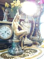 Authentique Faune lampe Ferdinand Barbedienne, Antiquités & Art, Enlèvement
