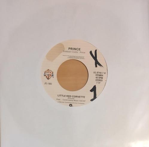 Prince - Little red corvette, Cd's en Dvd's, Vinyl Singles, Zo goed als nieuw, Single, Pop, 7 inch, Ophalen of Verzenden