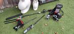 Multitool met 2-tact motor voor op rug, Ophalen, Zo goed als nieuw