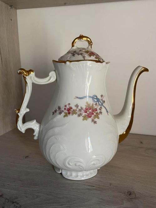 Oud Limoges porseleinen koffiezetapparaat, Antiek en Kunst, Antiek | Servies los