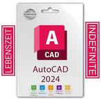 AutoCAD 2024 origineel pakket met licentiecode 1 of 2 pc's, Ophalen of Verzenden