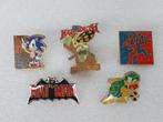 Pins: Batman, Nintendo Hammer Bro, Megadeth, ..., Gebruikt, Ophalen of Verzenden, Speldje of Pin