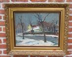 Hendrix Pierre ( 1913 - 1995) Besneeuwd landschap, Antiek en Kunst, Ophalen of Verzenden