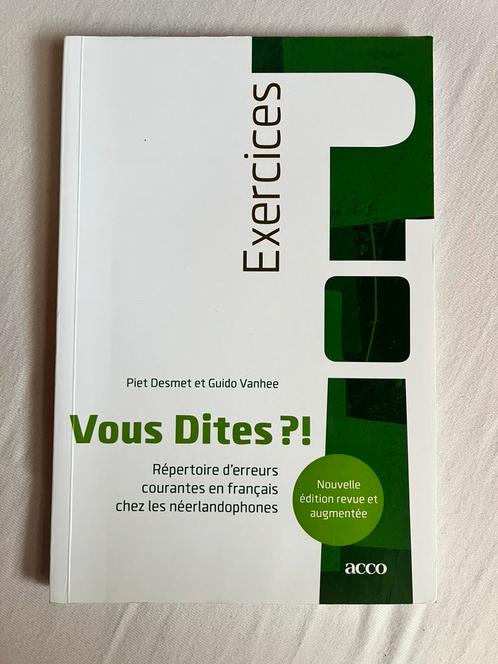 Piet Desmet - Vous Dites ?!, Boeken, Taal | Frans, Zo goed als nieuw, Ophalen of Verzenden
