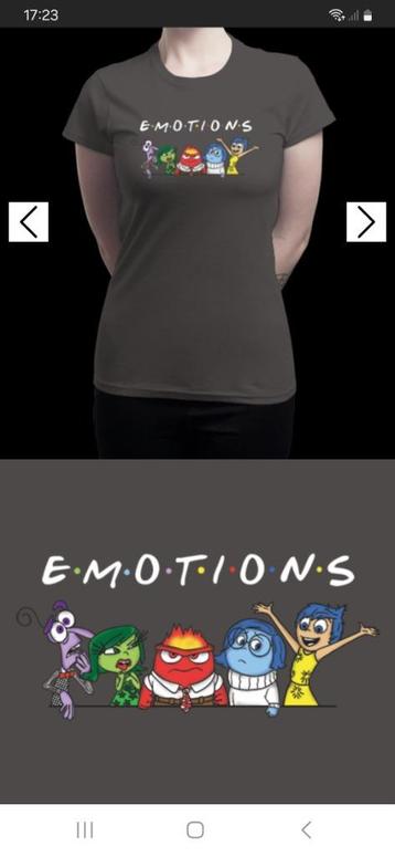 Nieuw t-shirt van inside out disponible aux enchères