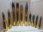 LOT 01  Diverse obussen, hulzen, patronen, kogels. INERT !, Verzamelen, Ophalen of Verzenden