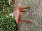 Massief houten krukje, Ophalen, Gebruikt