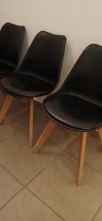 Keuken stoelen 4x, Enlèvement, Utilisé, Cuir, Quatre