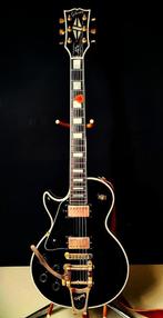 GIBSON LES PAUL CUSTOM Black Beauty, 1981 linkshandig bigsby, Muziek en Instrumenten, Ophalen, Zo goed als nieuw, Solid body, Gibson