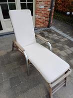 Gloster ligbed, Tuin en Terras, Ophalen, Gebruikt, Hout, Inklapbaar