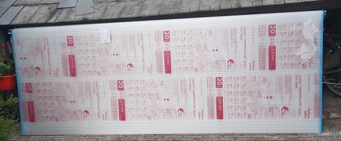 3 stuks NIEUWE Polycarbonaat glashelder Lexan- Thermoclear, Doe-het-zelf en Bouw, Dakpannen en Dakbedekking, Nieuw, Kunststof