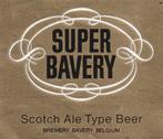bieretiket België Super Bavery Couillet, Verzamelen, Biermerken, Verzenden, Zo goed als nieuw, Overige typen, Overige merken