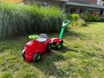 Looptractor met karretje en grasmaaier, Ophalen, Gebruikt