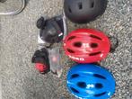 fietshelmen / rolschaatsbescherming, Fietsen en Brommers, Fietsaccessoires | Fietshelmen, Ophalen, Gebruikt
