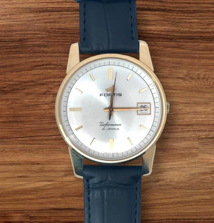 Montre Fortis or 18Kt, Bijoux, Sacs & Beauté, Montres | Anciennes | Antiquités, Or, Enlèvement