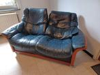 Siège Stressless 2 places et 1 siège type Ekornes,, Utilisé, Cuir, Enlèvement ou Envoi