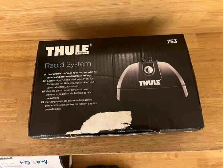Thule rapid system 753, Auto diversen, Dakdragers, Zo goed als nieuw, Ophalen of Verzenden