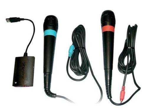 Microphones filaires Singstar pour PS2/PS3, Consoles de jeu & Jeux vidéo, Jeux | Sony PlayStation 3, Utilisé, Musique, 2 joueurs