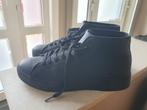 Zwarte sneaker hoog maat 44, Kleding | Dames, Ophalen, Zo goed als nieuw, Zwart, Sneakers