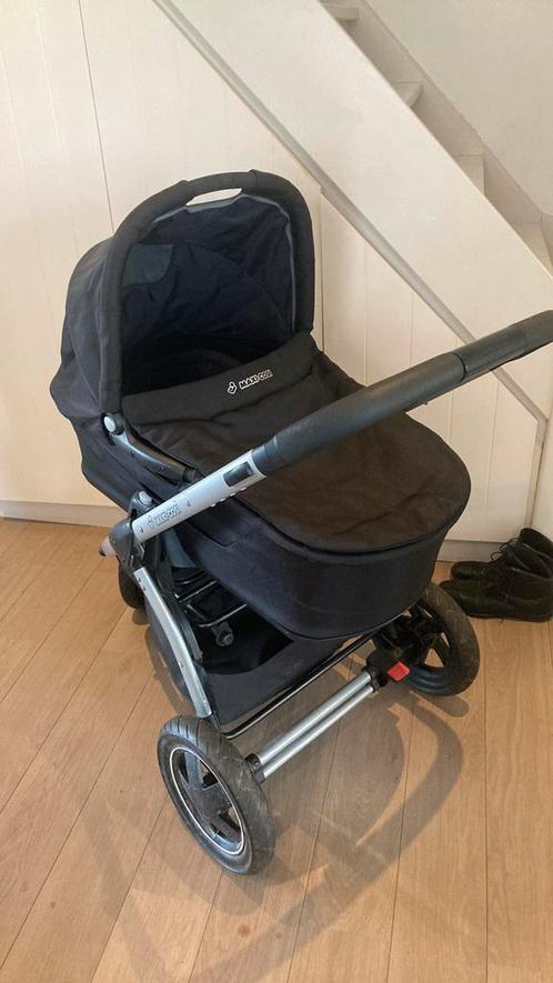 Maxi-cosi Mura Plus met reiswieg/buggy + adapter autostoel, Kinderen en Baby's, Kinderwagens en Combinaties, Gebruikt, Combiwagen