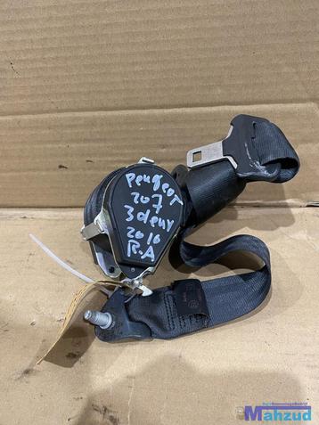 PEUGEOT 207 Rechts achter gordel 3 deurs 2006-2015 0405064 beschikbaar voor biedingen