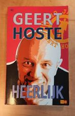 Heerlijk, Geert Hoste, Anekdotes en Observaties, Ophalen of Verzenden, Zo goed als nieuw, Geert Hoste