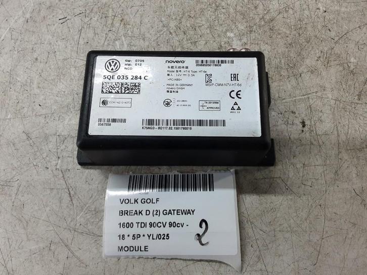 UNITE ELECTRONIQUE Golf VII Variant (AUVV) (5QE035284C), Autos : Pièces & Accessoires, Électronique & Câbles, Volkswagen, Utilisé