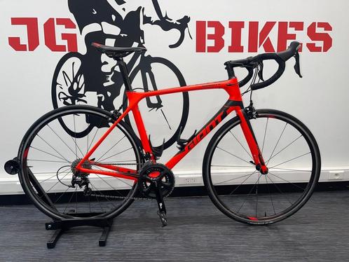 koersfiets racefiets Giant TCR advanced 2 carbon, Fietsen en Brommers, Fietsen | Heren | Herenfietsen, Zo goed als nieuw, Giant