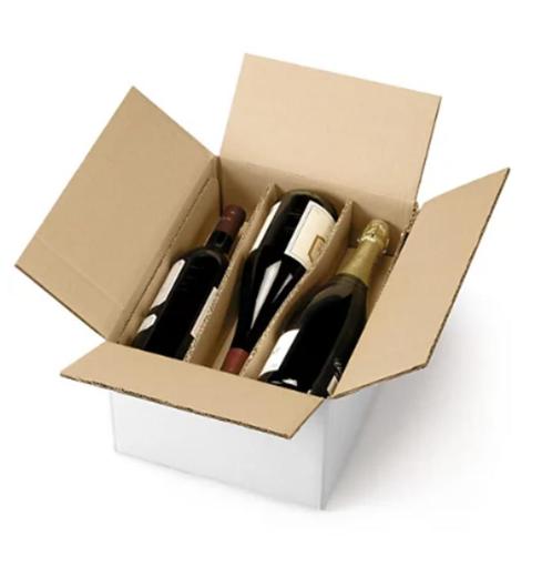 Cartons d'expéditions pour bouteilles de vin, Bricolage & Construction, Casiers & Boîtes, Neuf, Boîte ou Caisse, Moins de 50 cm