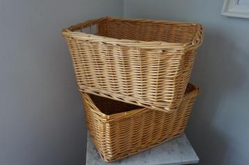 Rieten Manden - 2 St beschikbaar voor biedingen