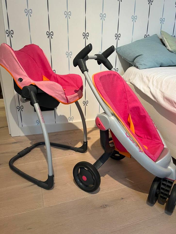 Poppenbuggy en eetstoel, Kinderen en Baby's, Speelgoed | Poppen, Ophalen