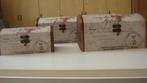 decoratieve kleine houten kistjes, Ophalen of Verzenden, Nieuw