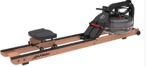 Life Fitness Row HX Light Wood Roeitrainer, Sport en Fitness, Fitnessmaterialen, Zo goed als nieuw, Armen, Benen, Borst, Buik
