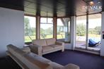 prachtige beige lederen bankstel & tafel - in Antwerpen, Ophalen, Zo goed als nieuw, Overige materialen, Modern