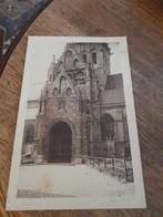 oude postkaart ASSCHE ASSE kerk portaal verstuurd in 1926, Verzamelen, Postkaarten | België, Ophalen of Verzenden, 1920 tot 1940