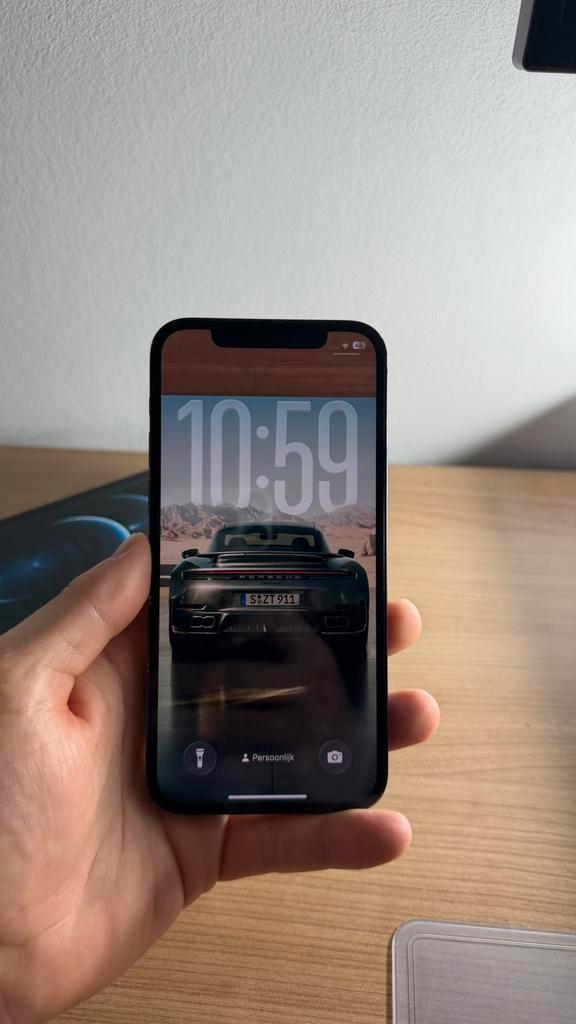 Iphone 12 pro 128gb - pacific blue, Télécoms, Téléphonie mobile | Apple iPhone, Comme neuf, iPhone 12 Pro, Bleu, Enlèvement