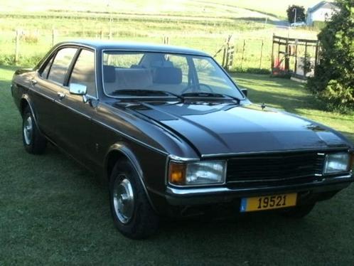 Ford Granada Mk1, Auto's, Ford, Particulier, Benzine, Berline, 4 deurs, Handgeschakeld, Bruin, Beige, Velours, Achterwielaandrijving