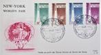 FDC - NEW YORK WORLDS FAIR 1965- REP. DU CONGO, Postzegels en Munten, Ophalen of Verzenden, Overige landen, Gestempeld