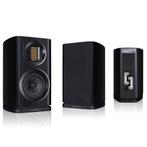 wharfedale evo 4.1  incl stands, Audio, Tv en Foto, Luidsprekerboxen, Ophalen, Zo goed als nieuw, Front, Rear of Stereo speakers