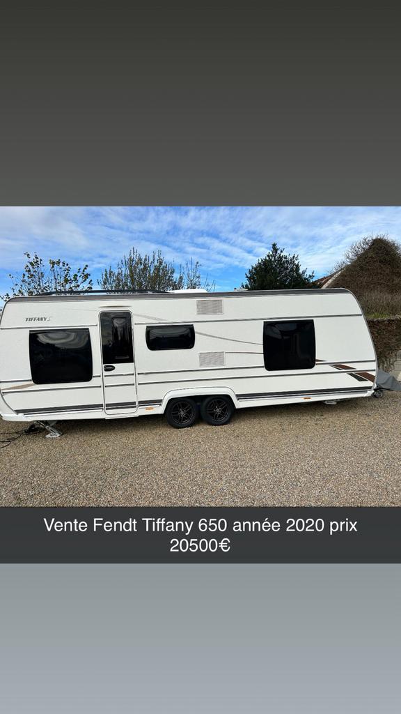 fendt Tiffany 650, Caravanes & Camping, Caravanes, Entreprise, Fendt, Douche, Enlèvement