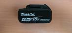 Makita accu 4Ah LTX 18V, Ophalen of Verzenden, Zo goed als nieuw