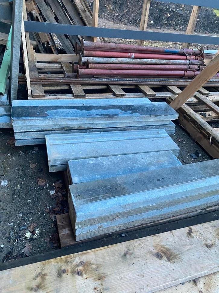 Pierre bleu, Bricolage & Construction, Plaques & Panneaux, Comme neuf, Enlèvement