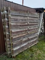 Tuinschermen,houten schermen, Ophalen, Gebruikt, Hout
