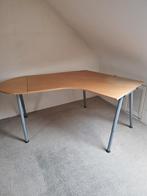 Hoekbureau in berkenhout, Ophalen, Zo goed als nieuw, Bureau