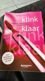 Klink klaar, Boeken, Studieboeken en Cursussen, Ophalen, Zo goed als nieuw