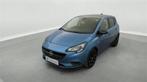 Opel Corsa 1.2i Black Edition ° NAV ° CARPLAY ° PDC ° JA, Stof, Gebruikt, 4 cilinders, Blauw