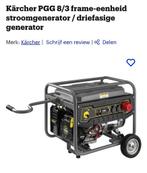 Kärcher Generator pgg8/3 showroom model 7KHW nooit gebruikt., Benzine, Geluidgedempt, Nieuw, Ophalen of Verzenden