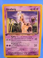Girafarig 58/111 - Neo Genesis (1st edition), Hobby en Vrije tijd, Verzamelkaartspellen | Pokémon, Verzenden, Zo goed als nieuw