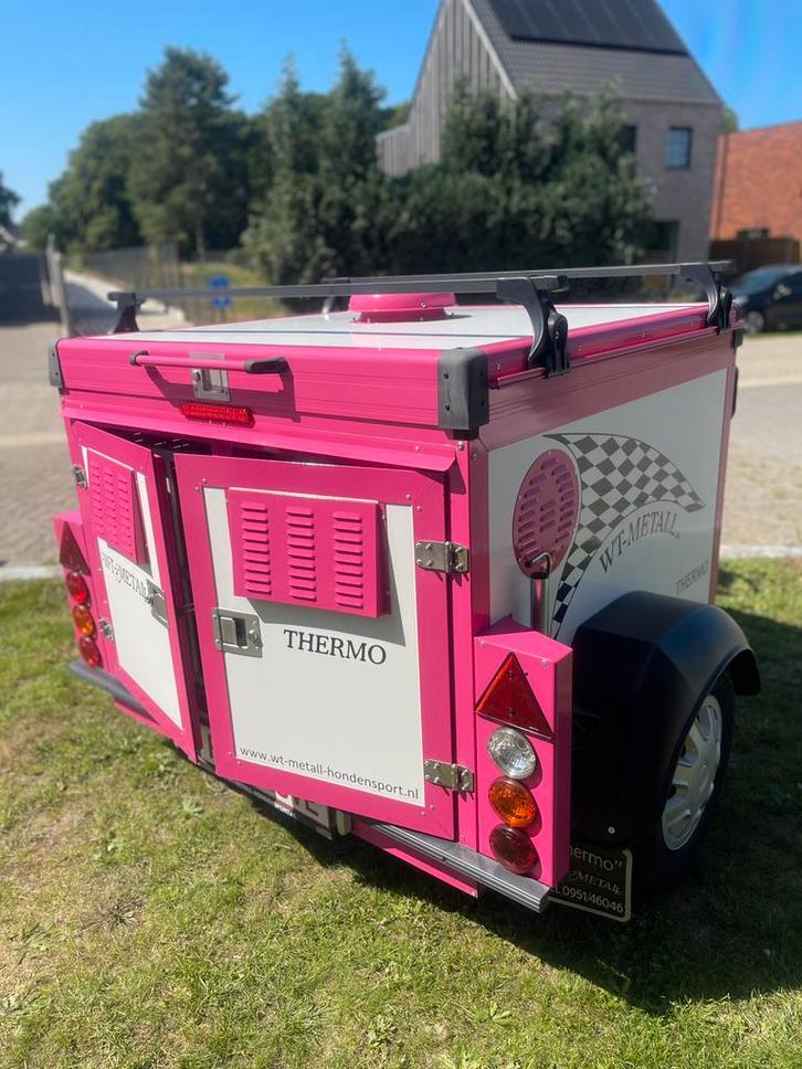 WT-Metall / Honden aanhanger / 2-VAK, Dieren en Toebehoren, Transportboxen, Zo goed als nieuw, Ophalen