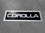 Toyota corolla plaat, Verzamelen, Automerken, Motoren en Formule 1, Ophalen of Verzenden, Gebruikt, Auto's